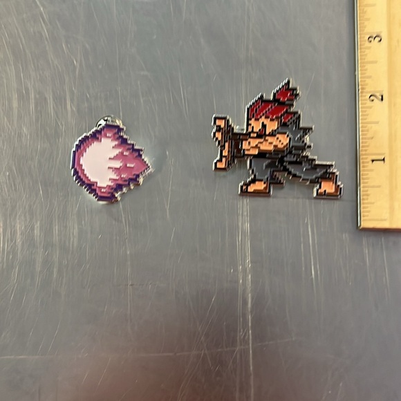 Street Fighter Akuma Pin Set - Picture 2 of 3